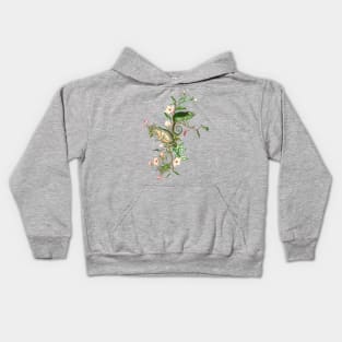 Chameleon and Frog Kids Hoodie